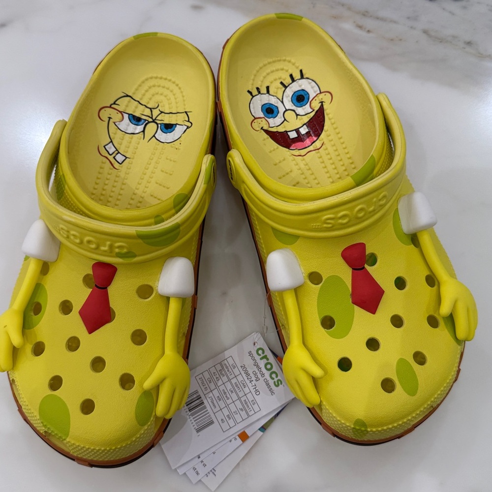 Crocs SpongeBob SquarePants  Classic Clog M9/W12
